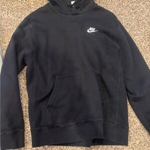 Nike Men's Black Pullover Hoodie